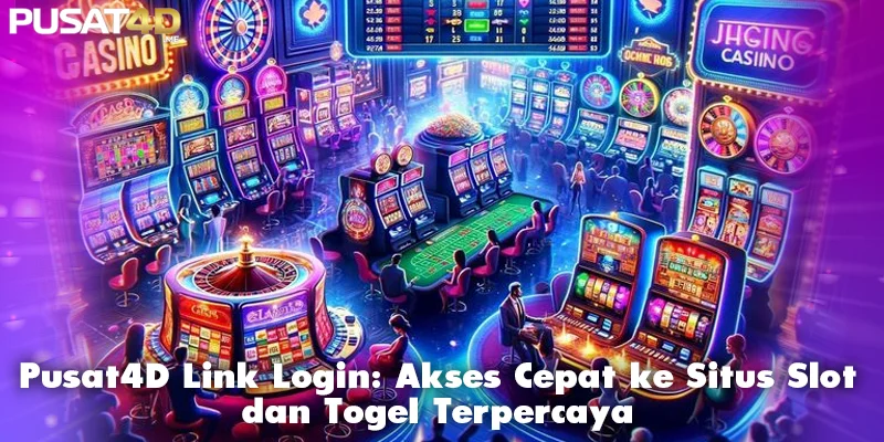 Pusat4D Link Login: Akses Cepat ke Situs Slot dan Togel Terpercaya
